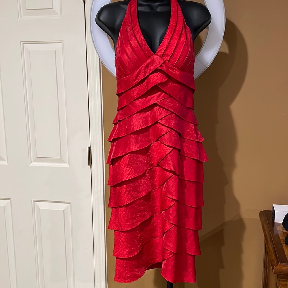 Women’s red formal dress size 2 from Cache